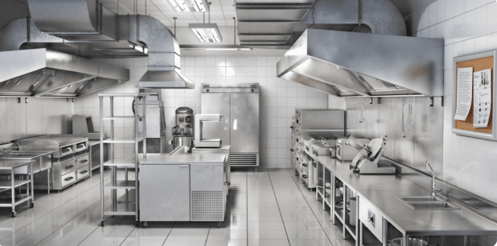 Commercial Kitchen Render